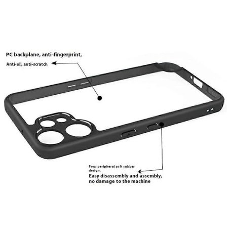 For Nothing CMF Phone 2 Pro Deksel Støtsikker PC+TPU Klar Bakside Telefondeksel