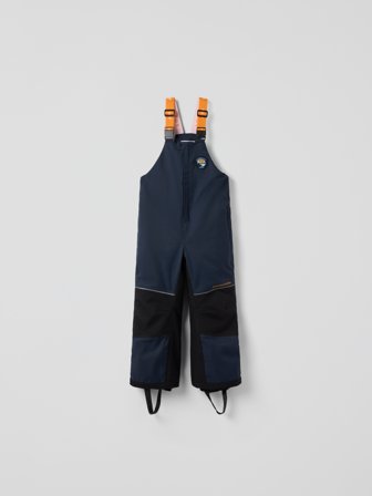 Wasserdichte wattierte Skihose POWDER - 110 - kinderbekleidung - blue - Polarn O. Pyret