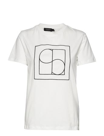 Slmelissa Tee Ss T-shirt Top Hvid Soaked In Luxury