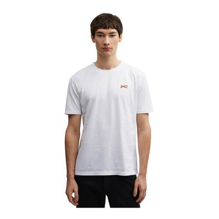 Denham, Denver T-shirt Wit, Heren, Maat:XL