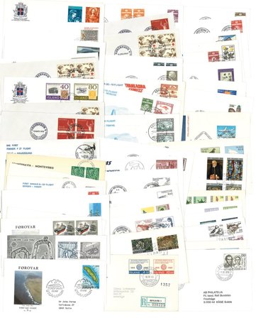 75 Skandinavien FDC