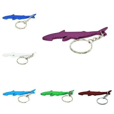 Avaimenperä - Pullonavaaja - Hai - Useita värivaihtoehtoja