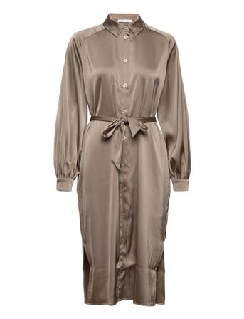 Nika Shirt Dress 13096 Samsøe Samsøe Brown