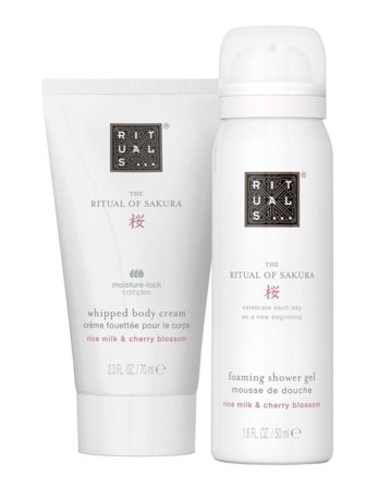 Rituals The Ritual of Sakura Set cont.: Foaming Shower Gel 50 ml + Body Cream 70 ml 1.0items