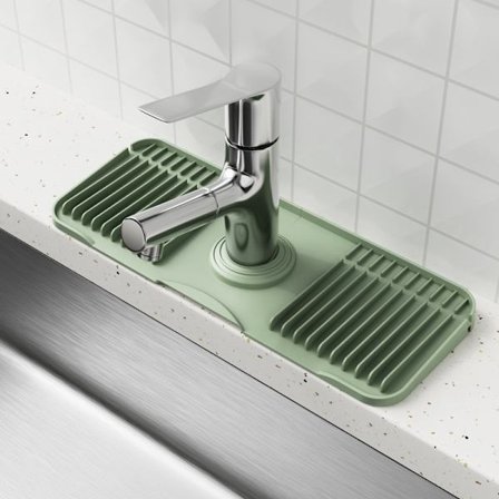 Beskyttelsesmatte for vask - Oppvaskstativ Grønn