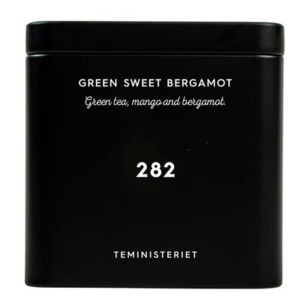 Teministeriet Signature Tea Tin 282 Green Sweet Bergamot 100 g, Helse & Madvarer, Te, Øvrig Te
