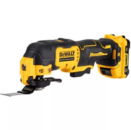 Dewalt DCS353D2-QW Multiverktøy med batteri og lader, Maskiner