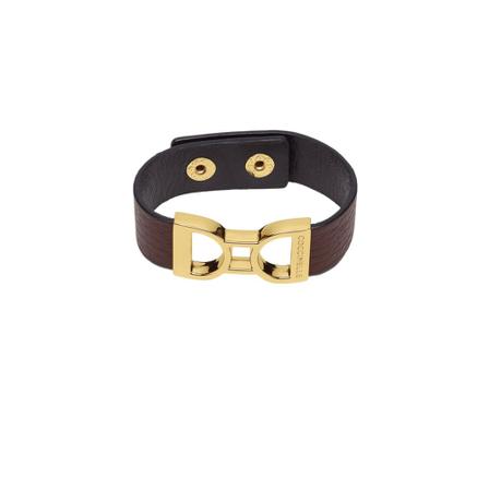 Coccinelle, Arlettis Ribbon Bracelet Brązowy, Kobieta, Rozmiar: ONE Size