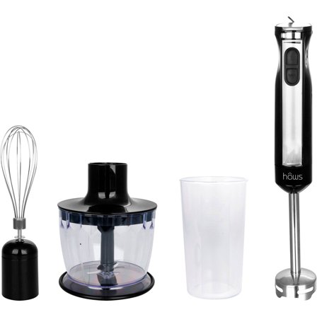 Hâws Sauvasekoitinsetti, ruostumaton teräs/musta