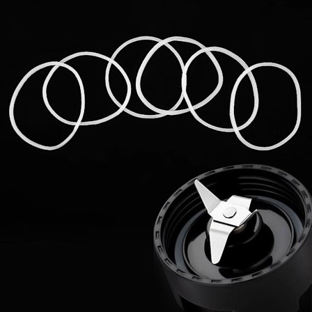 Blender Tätningsring Packning Ersättningsdelar för Magic Bullet 250W - 8 st