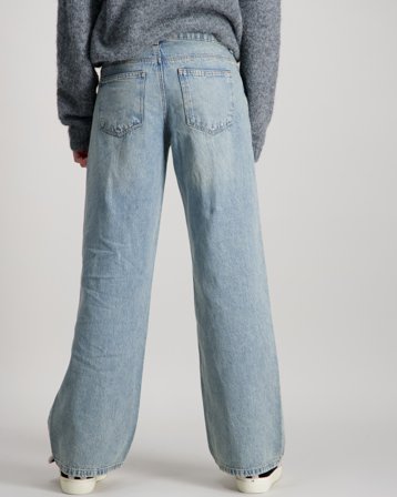 LMTD NLFBIRT DNM LW WIDE PANT Blau Jeans Mädchen - Kids Brand Store