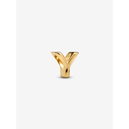 Pandora - Kirjain Y -riipus - 14k kullattu