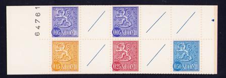 Finland 1973 - MICHEL MH4 (Cover b) - Postfrisk hæfte