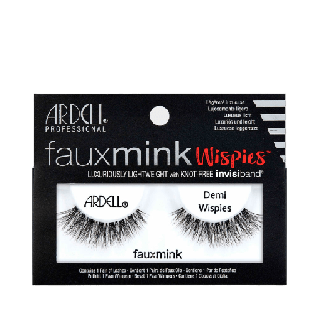 Ardell Faux Mink Demi Wispies Lösögonfransar & färgning Dam Svart ONESIZE