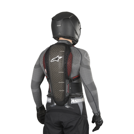 Alpinestars Nucleon KR-1 Back Protection Smoke-Black-Red M