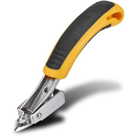 Professionelt håndværktøj til fjernelse af hæfteklammer og søm