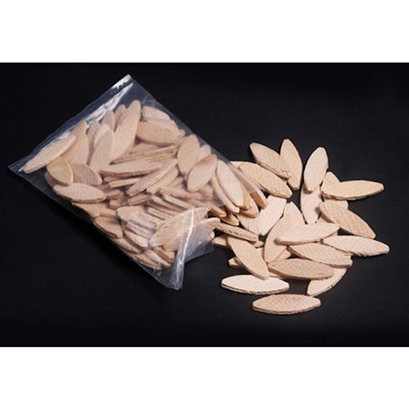 Lamello montering lamello sortiment type Lamello 0, 100 stk/størrelse trelameller i massiv bøk Ideell for fresing av tre/Versailles lameller