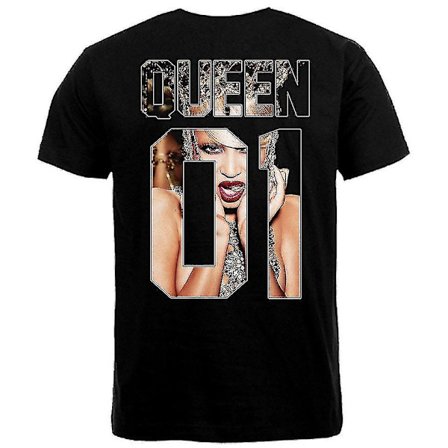 Kändis nummer T-shirt Queen Beyonce Devil Clothes