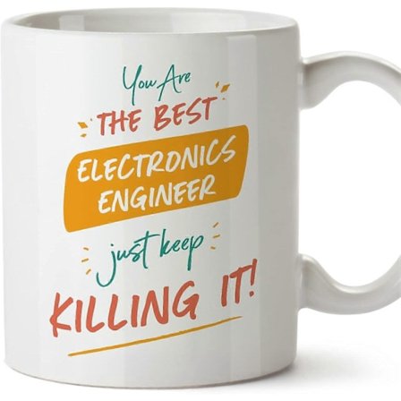 Elektronikingeniør Kvinde Krus Du er Den Bedste Bliv Ved Med At Gøre Det Godt Sjov Gave til Kolleger Keramisk 330 ml Krus