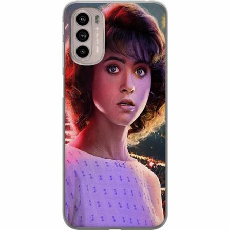 Motorola Moto G41 Mjukt Skal - Stranger Things - Nancy Wheeler