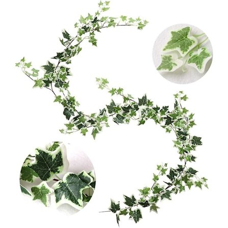 Kunstig Efeu Silke Fake Vinstok Vægophæng Festdekoration Bryllupsguirlande