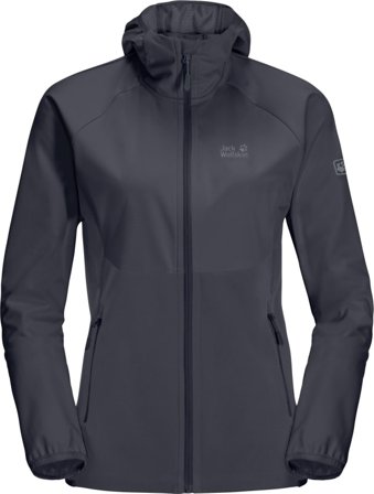 Jack Wolfskin Women's Go Hike Softshell Women unlined jacket Grey S