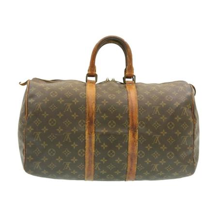 Louis Vuitton Vintage, Weekend Bags Bruin, unisex, Maat:ONE Size