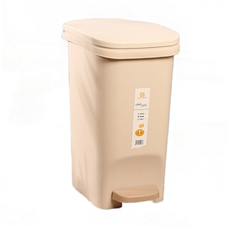 8LSquare papperskorg med lock, kreativ stor papperskorg