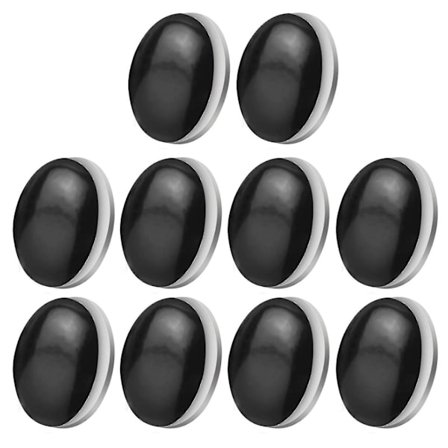 Vorallme 10 stk. Magnetiske gardinvekter Vanntett Gjenbrukbar Rustsikker Kompakt Lett å påføre Tung nok Sterk magnetisk dusjforheng Draperivekt