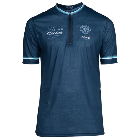 8848 Altitude Men's Palomar Bike Jersey Men Short sleeved fitness sweater Blue M