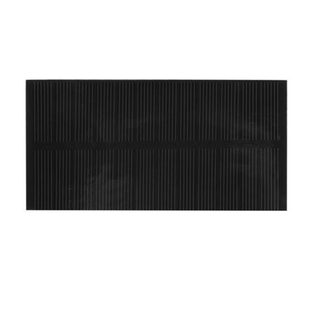 1W 6V DIY Sikkerhetssolcellepanel Høy Kvalitet Monokrystallinsk Silisium