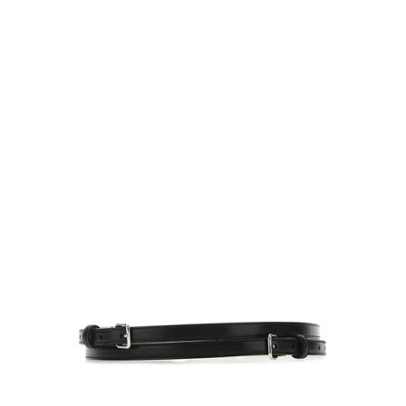 Alexander McQueen, Belts Zwart, Dames, Maat:90 CM