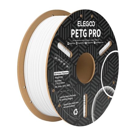 ELEGOO PETG Pro Filament (vit)