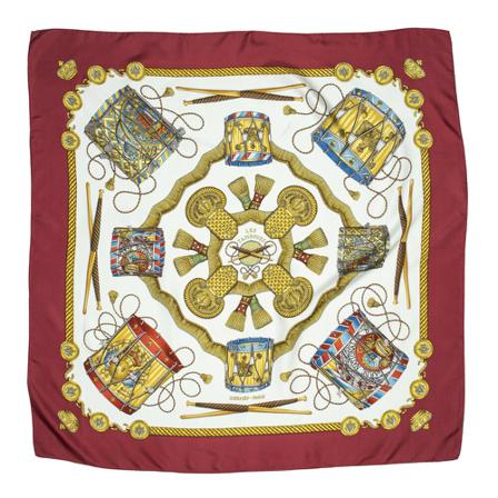 Hermès Vintage Pre-owned Scarf vit, Dam Vintage Accessoarer, Dam, Storlek: ONE SIZE