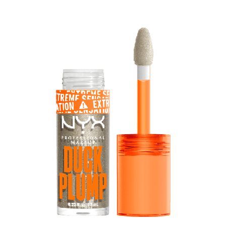 NYX Professional Makeup Duck Plump Trickz Lip Lacquer Läppglans Unisex Silver 7 ML