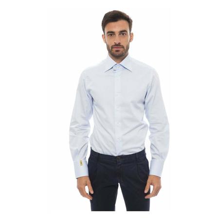 Billionaire, Formal Shirts Niebieski, Mężczyzna, Rozmiar: 6XL