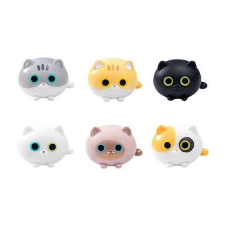 Katte Figurer Mini Katte Dekorationer Vandtæt Legetøj Legesæt Miniature Dukke Have Figurer Kage Toppers Fester Favor[D]