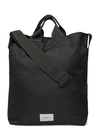 SANDQVIST Ground Shopper Bag - Black - ONE SIZE