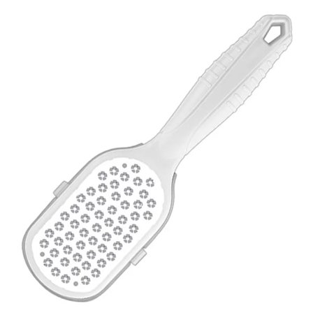 1 bitar Professionell Rostfritt Stål Callus Remover Fot File Scraper Pedikyr Verktyg