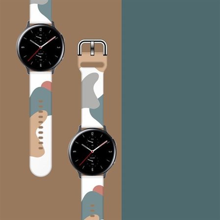 Hihna Moro Samsung Galaxy Watch 45 / 46 / 47 mm silikoni rannekorun kellonauha - kuvio 2