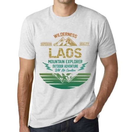 T-shirt herr Outdoor Adventure Wild Nature Mountain Explorer In Laos – Outdoor Adventure, Wilderness, Mountain