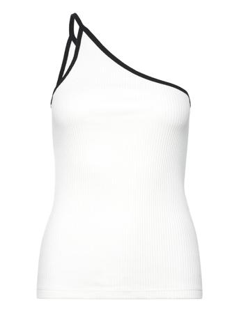 Slsim Strap Top White Soaked In Luxury