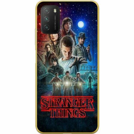 Xiaomi Poco M3 Genomskinligt Skal Stranger Things