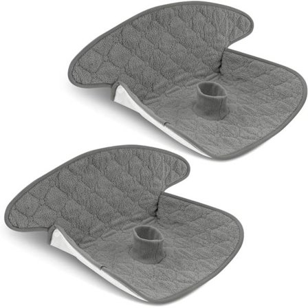 Portable Travel Car Seat Pad - Folding & Waterproof, Protects Car Seat - Soft and Easy to Clean, Also Fits Stroller and Infant Carrier