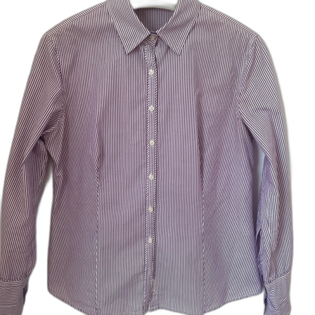 Randig skjorta med knappar