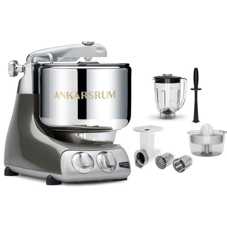 Ankarsrum AKM 6230 Go Green røremaskine, black chrome - Sort/krom | KitchenOne