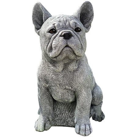 Hundestatue Hagedekorasjon Minnehund Figurer Terrasse Plen Hage Dekor