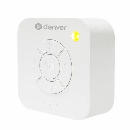Denver WN-93 Hvid støjmaskine med naturlig lyd, åndedrætslys og lang batterilevetid