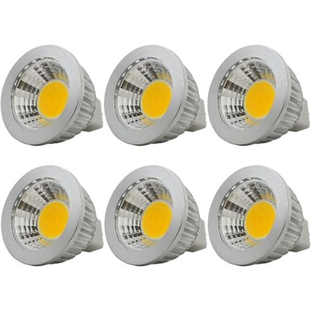 6 x MR16 3W LED-lampa