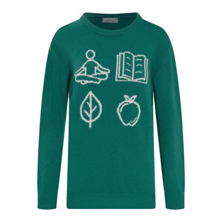 Alberta Ferretti, Knitwear Groen, Dames, Maat:XS